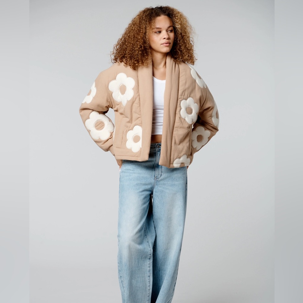 Blank NYC MOON DAISY JACKET size Small NEW